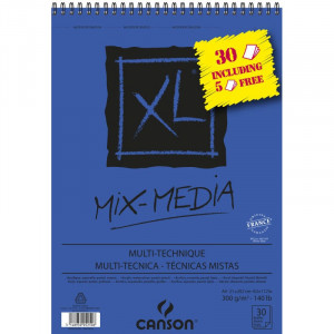 Blok a4 300g 30lista xl mix media canson 400076298
