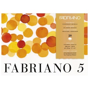 Blok Fabriano 5 36x51cm 20L 300g (cold pressed/grana fina) Fabriano