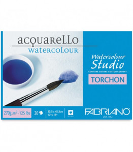 Blok Watercolour Studio Torchon 30,5x45,5cm 20L 300g Fabriano 19100277