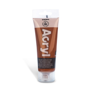 Boja akrilna 75ml pvc tuba CMP 420TA75730 braon (burnt siena)
