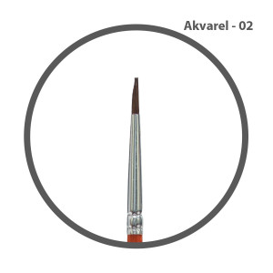 Četkica akvarel br.02 milan 101 2 80302