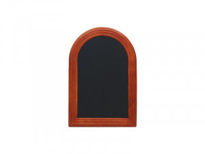 Crna tabla Securit Rondo mahagoni 60x105cm