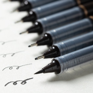 Flomasteri Pigment Liner DELI 1/10 Dmast Pebeo