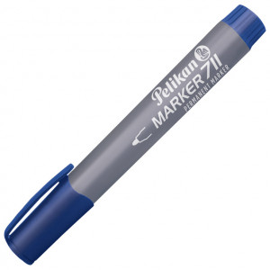 Marker permanentni punjivi okrugli vrh 711 Pelikan 817905 plavi