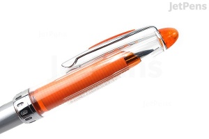 Naliv pero PILOT Vortex medium narandžasto