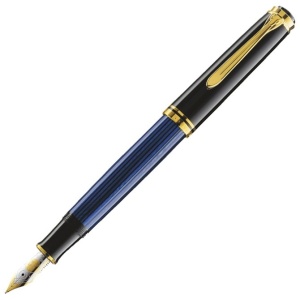 Nalivpero Souveran M800 (M)+poklon kutija G15 Pelikan crno-plavo