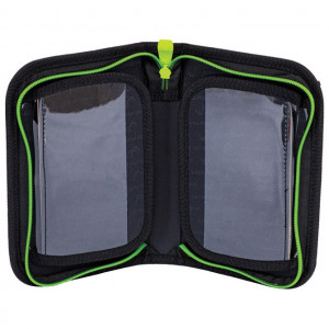 Pernica prazna 1zip 2preklopa AC1 Skate Lifestyle 24.Head crno-zelena
