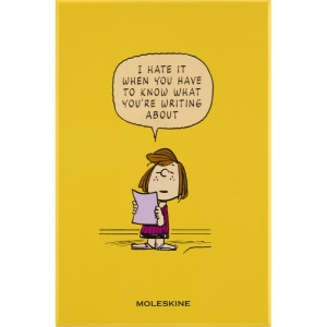 Rokovnik Moleskine x Peanuts Limited Edition Patty Large Yellow