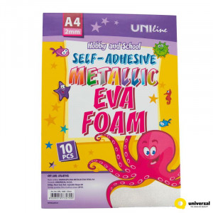 SAMOLEPLJIVA METALIC A4 10/1 Srebrna