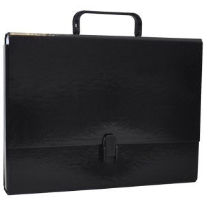 Torba-kofer karton 320x240x50mm 1kopča Donau crna