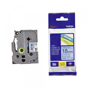 TZe-541 crna na plavo 18mm