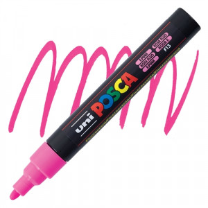 UNI Posca PC-5M ROZE FLUO