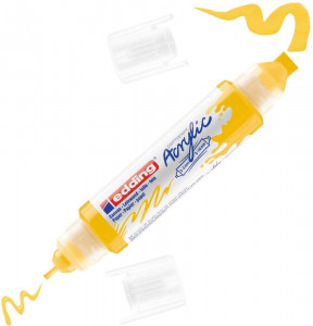 Akrilni marker E-5400 double-liner sa dva vrha