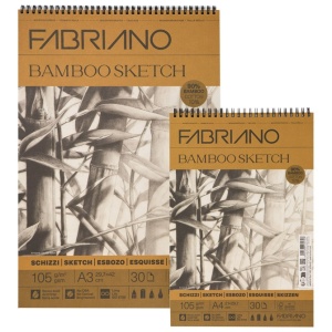 Blok Bamboo Sketching spirala gore A3 30L 105g Fabriano