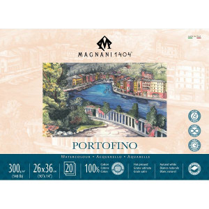 Blok Magnani Portofino hot press 26x36 300g 20L M4263616