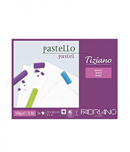 Blok Tiziano Pastello 23x30,5cm 160g 24L 5 Fabriano 46423305 beli
