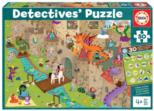 Detektiv Puzzle Zamak