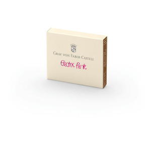 Faber Castell GV 6 ink cartridges, Electric Pink