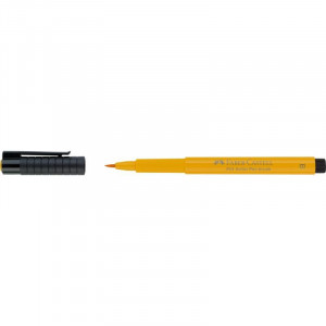 Faber-Castell Pitt Artist Pen Brush India ink pen dark chrome yellow 109