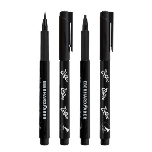 Flomasteri Tattoo Eberhard Faber-Castell 1/4 skin lettering