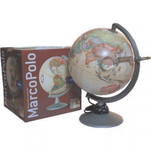 Globus Marko Polo fi 25cm DISCOVERY sa SVETLOM