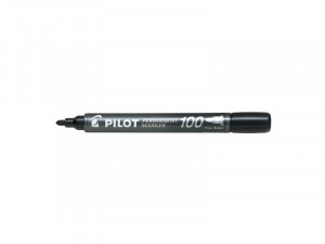 MARKER PILOT PERMANENT 100 OKRUGLI VRH CRNI