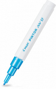 MARKER PILOT PINTOR METALIK PLAVI EF