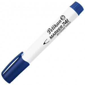 Marker za belu tablu punjivi okrugli vrh 741 Pelikan PLAVI