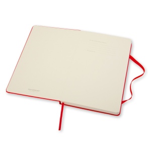 Moleskine Classic Large Notebook Red Hard Cover Plain
