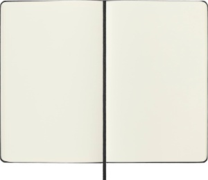 Moleskine Classic sveska – tvrdi povez, bez linija, Large (13 × 21 cm), crna