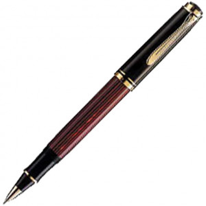 Roler Souveran R400+poklon kutija G15 Pelikan 905521 crno-crveni