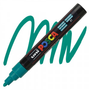 Uni Posca Paint Marker Pen PC-5M - Emerald green