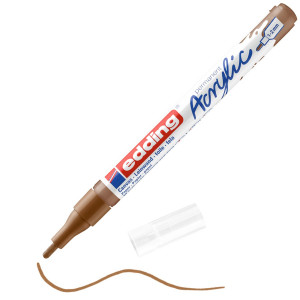 Akrilni marker E-5300 fine 1-2mm obli vrh