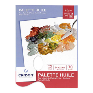 Blok 24x32cm 95g 20 lista palette canson 200005787