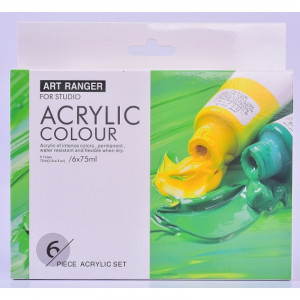 Boja akrilna 6/1 set 6x75ml fea0675-r art ranger