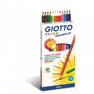 Drvene boje 12/1 giotto elios trouglaste 2758