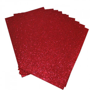 Eva pena glitter crvena
