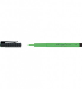 Faber-Castell Pitt artist Pen Brush India ink pen NEON green