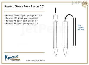 Kaweco tehnicka olovka AL SPORT 0.7mm silver