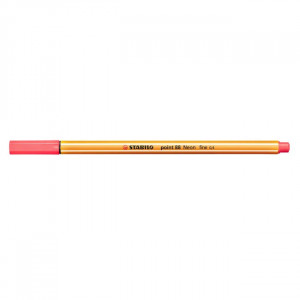 Lajner STABILO point 0,4mm 88/040 neon crveni