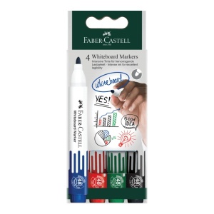 Markeri za belu tablu Faber-Castell obli vrh 1/4
