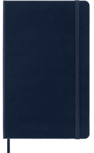 Moleskine Rokovnik Large Notebook Saphire Blue Hard Cover Plain