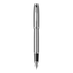 Parker poklon SET IM Stainless Steel CT – Hemijska olovka + Nalivpero
