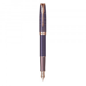 PARKER Royal NP SONET Purple Chisel 18K