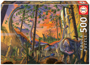 Puzzle Dinosaurusi Dugovrati