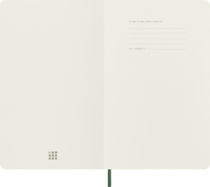 Rokovnik Moleskine Scarlet red tvrd povez linije LG