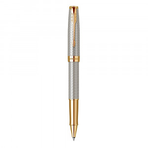 Roler olovka Parker Royal Sonet Silver Fougere GT