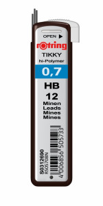 ROTRING mine za patent olovku 0.7mm HB