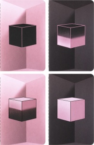 Set Cahier sveski iz kolekcije Moleskine x BLACKPINK Pocket