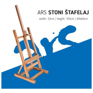 Štafelaj stoni 32x105cm/60x60cm